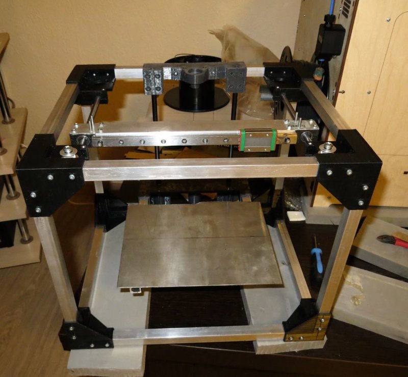 001 H-BOT на квадратном профиле 24 10 2018.JPG (100.58 КБ) 4291 просмотр 001 H-BOT на квадратном профиле 24 10 2018.JPG