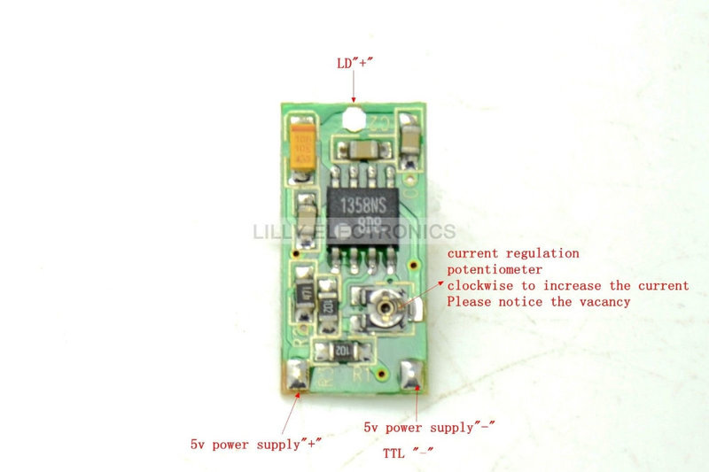 TTL Laser Diode Driver Board Drive 5V Supply 50-300mA_1.jpg