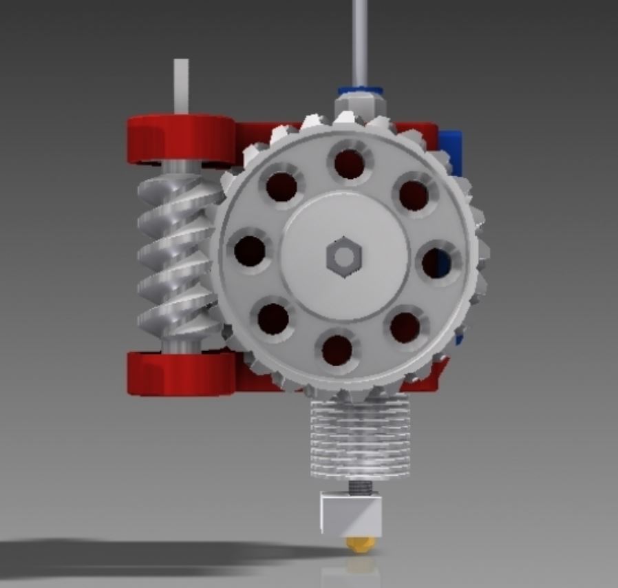 Remote wormdrived Extruder.JPG