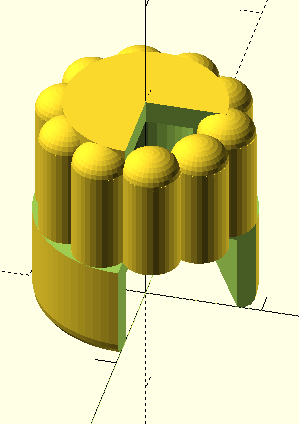Моделирование в OpenSCAD для 3D печати. Часть 2. Регулировочная ручка