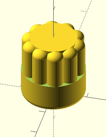 Моделирование в OpenSCAD для 3D печати. Часть 2. Регулировочная ручка