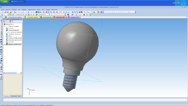 Компас 3D Космоночник