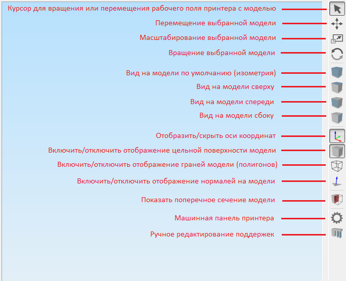 Simplify3D. Часть 2. Интерфейс